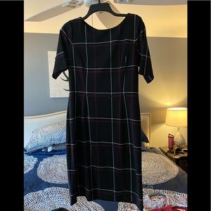 Plaid Alfani A line dress